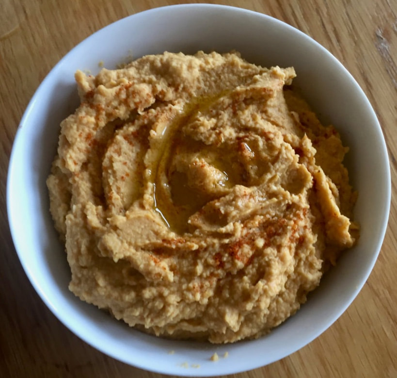 Spicy Hummus - FINDING FLAVOUR WITH KIRAN
